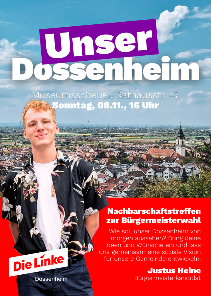 Unser Dossenheim - Museumsscheuer, Rathausstr. 47 - Sonntag, 08.11., 16 Uhr