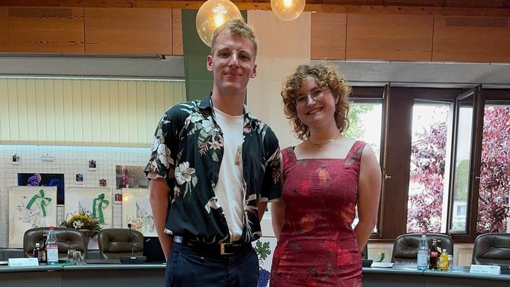 Justus Heine und Aurelia Bachmeier